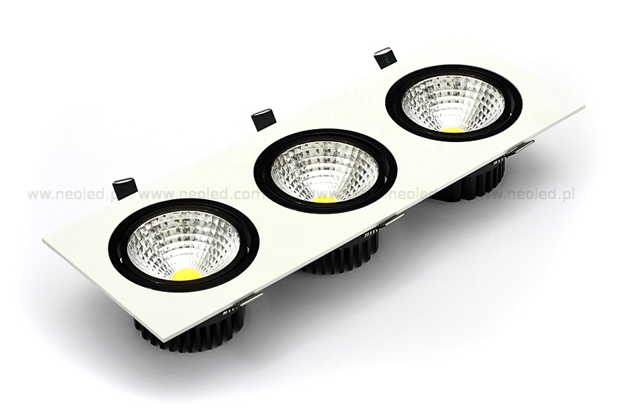 Svítidlo Lightech LED CARO3 pro zapuštění 21W, 4000K, 43st.