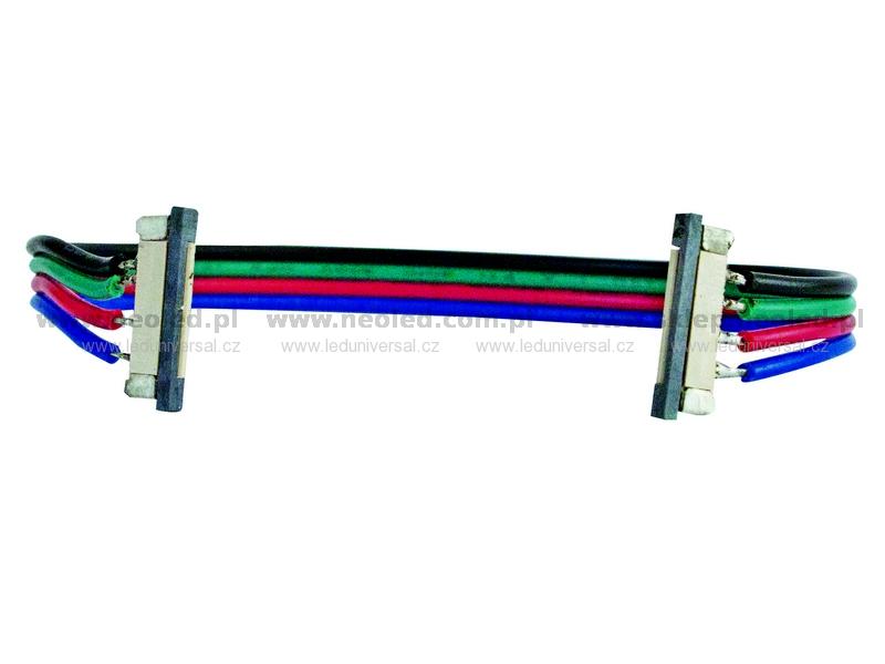 Konektor pro spojení RGB LED pásků "vsouvací" 15cm