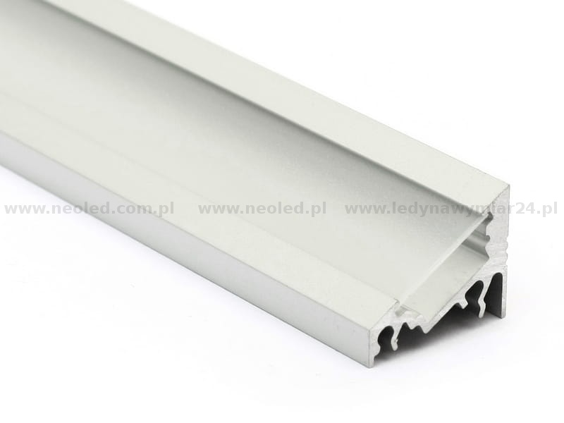 T0PMET LED CORNER10 profil anodovaný stříbrný matný kryt