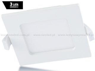 Neoled DELTA LED zápustné svítidlo čtvercové 12W8450lm bílá neutrální