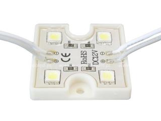 Neoled LED modul 4 LED diody 0,96W 5050 SMD bílá zimní