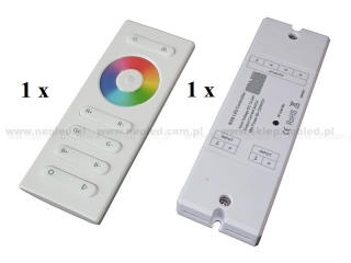 RGB regulátor bezdrátové ovládání - dotykové dálkové