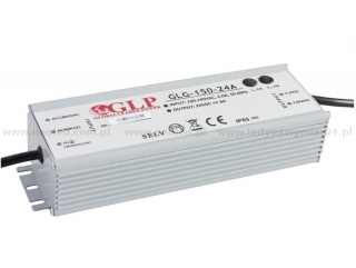 GLP napájecí zdroj  GLG-150-24A, 24V, 6,3A, IP65, 150W