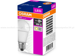 OSRAM LED žárovka VALUE CLASSIC A60, E27, 2700K, 8,5W
