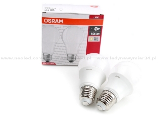 OSRAM LED STAR CLASSIC žárovka E27, 8,5W, 2700K, 806lm, double pack