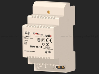Zamel ledix  ZNM-15-14 instalační zdroj modulový  15W 14 V DC