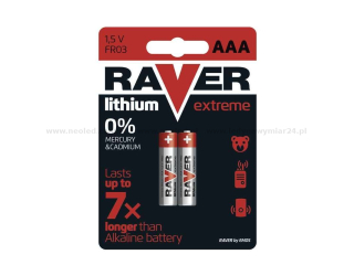RAVER EXTREME B7811 baterie AAA lithiové 