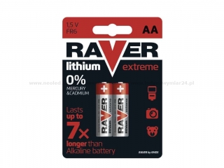 RAVER EXTREME B7821 baterie AA lithiové 