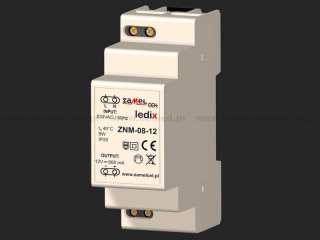 Ledix  ZNM-08-12 instalační zdroj modulový  8W 12 V DC