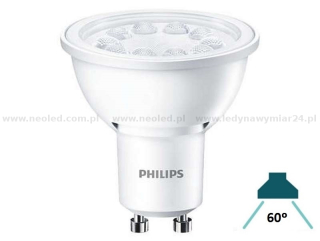 Philips CorePro LEDspotMV 5-50W GU10 840 60D 4000K 380lm bílá neutrální