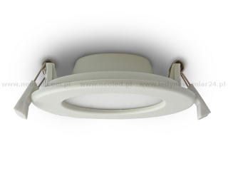 Neoled DELTA LED zápustné svítidlo kulaté 6W 420lm bílá teplá