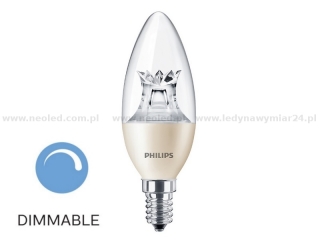 Philips MASTER LED candle DT 4-25W E14 B38 CL 2700K 250lm bílá teplá