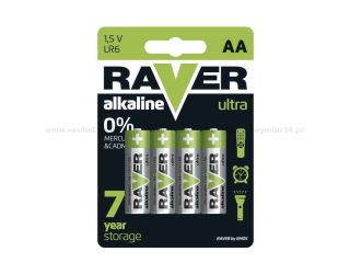 RAVER ULTRA  B7921   baterie AA alkalické 