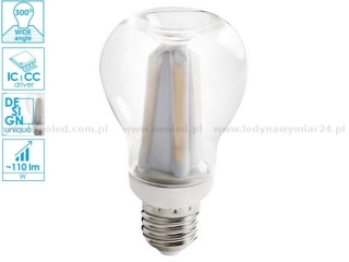 Kanlux LED WIDE N žárovka  E27 7W  750lm bílá neutrální