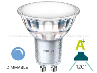 Philips MASTER LEDspot VALUE GU10 830 120D 3000K 7W 650lm bílá teplá stmívací