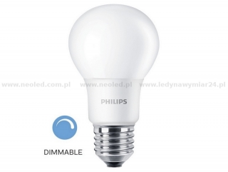 Philips CorePro žárovka E27 LEDbulb D 5.5-40W A60 827 bílá tep,lá 470lm stmívací