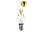EMOS  žárovka LED Filament svíčka E14 4W-40W 2700K 465lm  bílá teplá Z74210