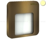 Svítidlo LED MOZA 14 VDC starozlatá   teplá bílá