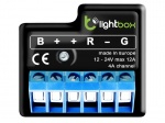 blebox LIGHTBOX ovladač osvětlení LED mono RGB Bluetooth 12-24V DC 12A