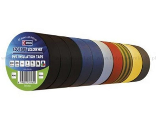 EMOS F615992 izolační páska PVC 15mm/10m barevný mix