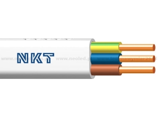 NKT YDYp 3x1 kabel instalační plochý 450/750V 100m 13029008